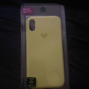 Neon yellow iPhone XR case (Wireless charging compatible)